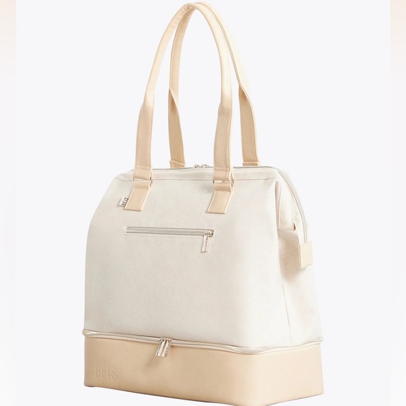 The Mini Weekender in Beige - Picture 2 of 4